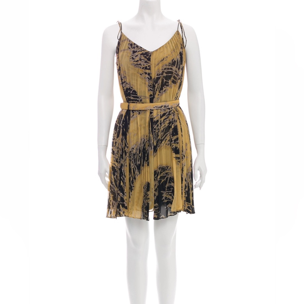 Halston Heritage Printed Mini Dress